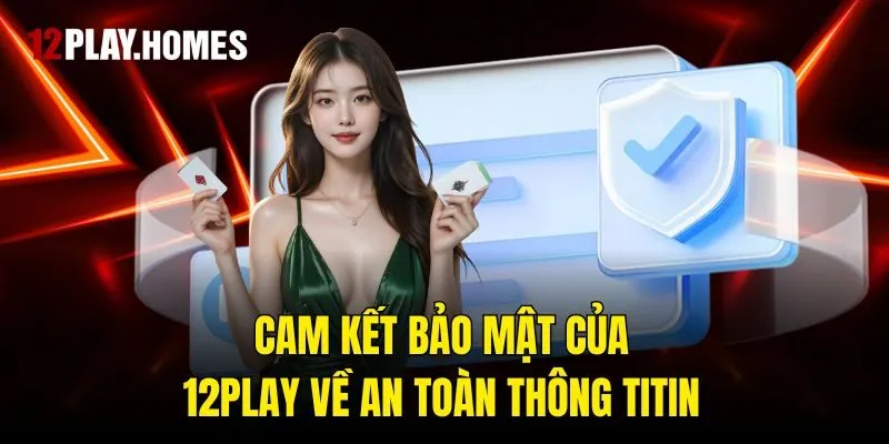 Cam kết bảo mật của 12play về an toàn thông tin
